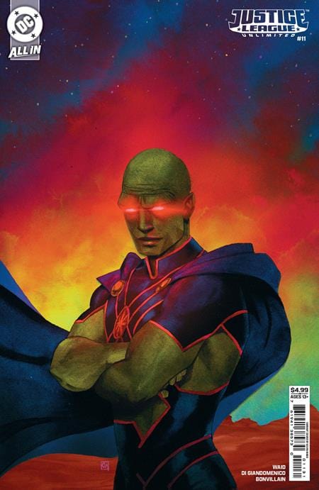 DC Comics NEW THIS WEEK JUSTICE LEAGUE UNLIMITED #11 CVR C KEVIN WADA CARD STOCK VAR
