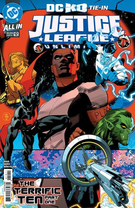 DC Comics NEW THIS WEEK JUSTICE LEAGUE UNLIMITED #12 CVR A DAN MORA (DC K.O.)