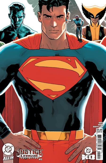 DC Comics NEW THIS WEEK JUSTICE LEAGUE UNLIMITED #12 CVR D JEFF SPOKES CARD STOCK VAR (DC K.O.)
