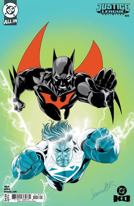DC Comics NEW THIS WEEK JUSTICE LEAGUE UNLIMITED #13 CVR E SALVADOR LARROCA CARD STOCK VAR (DC K.O.)