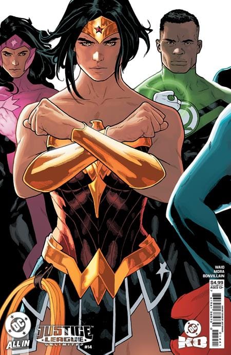 DC Comics NEW THIS WEEK JUSTICE LEAGUE UNLIMITED #14 CVR C JEFF SPOKES CARD STOCK VAR (DC K.O.)