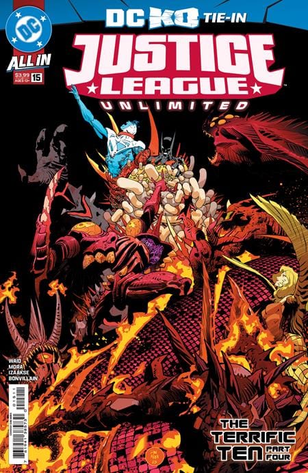 DC Comics NEW THIS WEEK JUSTICE LEAGUE UNLIMITED #15 CVR A DAN MORA (DC K.O.) (VF/NM)