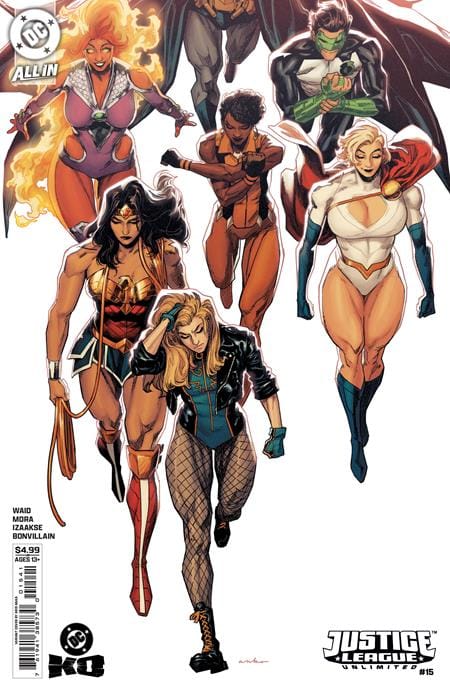 DC Comics NEW THIS WEEK JUSTICE LEAGUE UNLIMITED #15 CVR D KRIS ANKA CARD STOCK VAR (DC K.O.) (VF/NM)