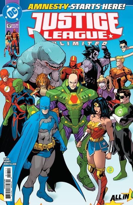 DC Comics NEW THIS WEEK JUSTICE LEAGUE UNLIMITED #17 CVR A DAN MORA (VF/NM)