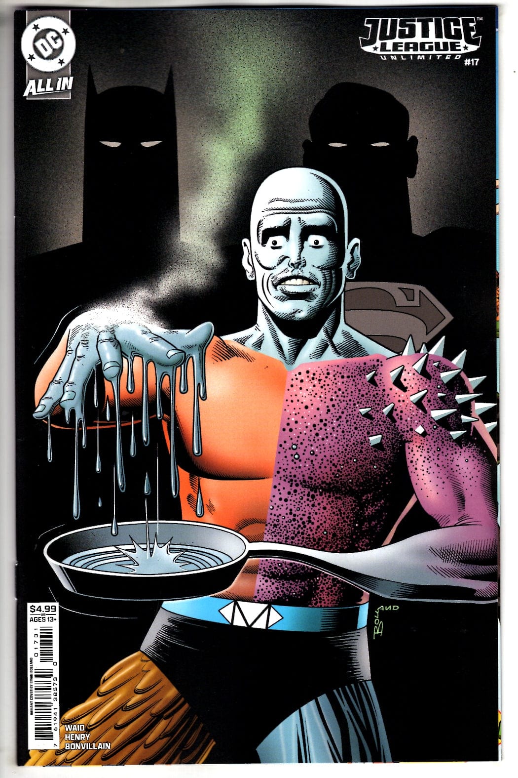 DC Comics NEW THIS WEEK JUSTICE LEAGUE UNLIMITED #17 CVR C BRIAN BOLLAND CARD STOCK VAR (VF/NM)