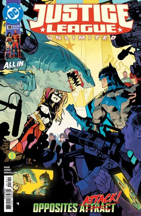 DC Comics NEW THIS WEEK JUSTICE LEAGUE UNLIMITED #18 CVR A DAN MORA (DC K.O.) (VF/NM)