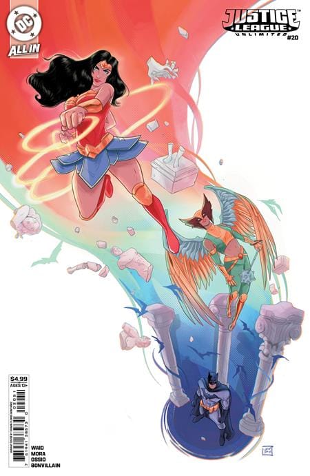 DC Comics NEW THIS WEEK JUSTICE LEAGUE UNLIMITED #20 CVR E YASMIN FLORES MONTANEZ CARD STOCK VAR (VF/NM)
