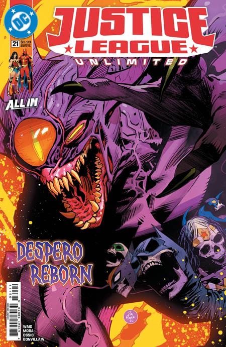 DC Comics NEW THIS WEEK JUSTICE LEAGUE UNLIMITED #21 CVR A DAN MORA (VF/NM)