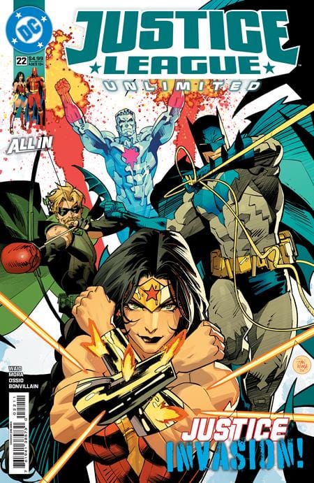 DC Comics NEW THIS WEEK JUSTICE LEAGUE UNLIMITED #22 CVR A DAN MORA (VF/NM)