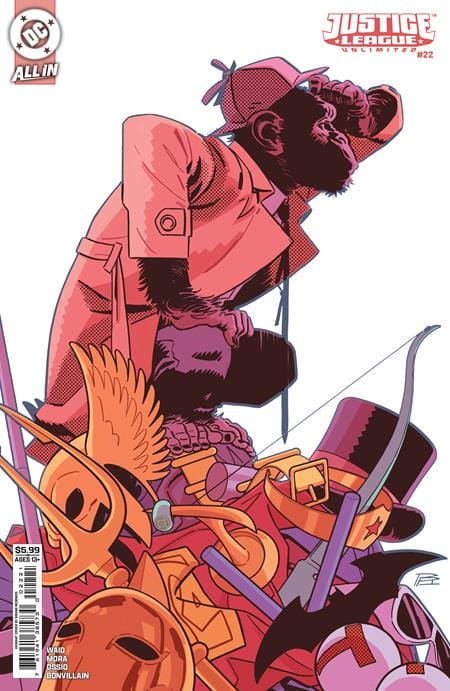 DC Comics NEW THIS WEEK JUSTICE LEAGUE UNLIMITED #22 CVR B BRUNO REDONDO CARD STOCK VAR (VF/NM)