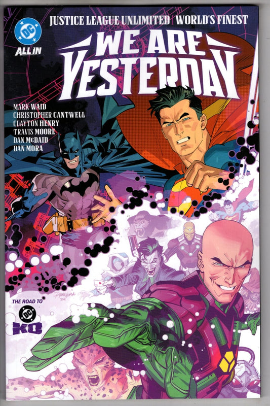 DC Comics NEW THIS WEEK JUSTICE LEAGUE UNLIMITED WORLDS FINEST WE ARE YESTERDAY TP