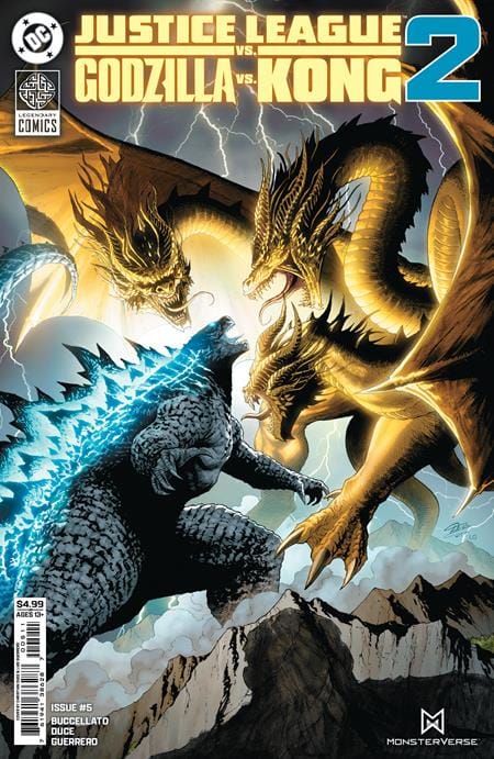DC Comics NEW THIS WEEK JUSTICE LEAGUE VS GODZILLA VS KONG 2 #5 (OF 7) CVR A CHRISTIAN DUCE