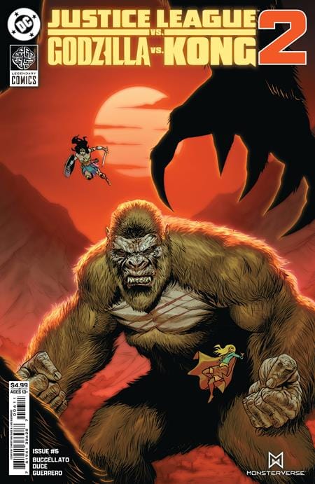 DC Comics NEW THIS WEEK JUSTICE LEAGUE VS GODZILLA VS KONG 2 #6 (OF 7) CVR A CHRISTIAN DUCE
