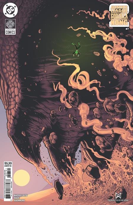 DC Comics NEW THIS WEEK JUSTICE LEAGUE VS GODZILLA VS KONG 2 #7 (OF 7) CVR B KEVIN MAGUIRE CARD STOCK VAR (VF/NM)