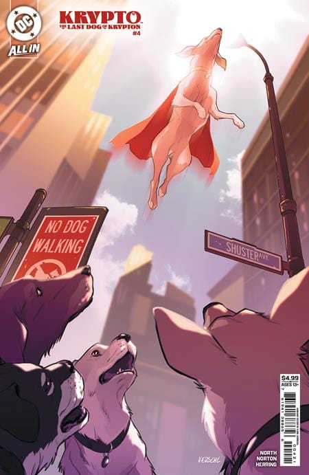 DC Comics NEW THIS WEEK KRYPTO THE LAST DOG OF KRYPTON #4 (OF 5) CVR B KARL KERSCHL CARD STOCK VAR