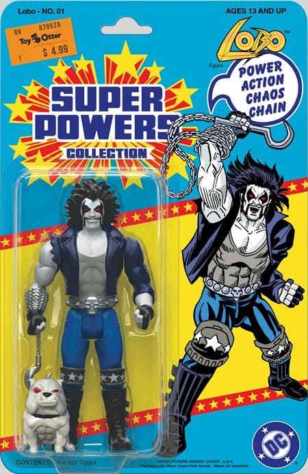 DC Comics NEW THIS WEEK LOBO #1 FACSIMILE EDITION CVR B JASON GEYER & ALEX SAVIUK LOBO SUPER POWERS CARD STOCK VAR (VF/NM)