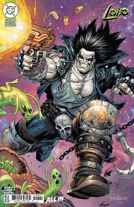 DC Comics NEW THIS WEEK LOBO #2 CVR D TYLER KIRKHAM CARD STOCK VAR (VF/NM)