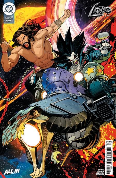 DC Comics NEW THIS WEEK LOBO #4 CVR F DAN MORA JASON MOMOA CAMEO CARD STOCK VAR (VF/NM)