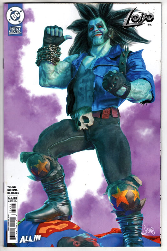 DC Comics NEW THIS WEEK LOBO #4 CVR G MARK SPEARS CARD STOCK VAR (VF/NM)