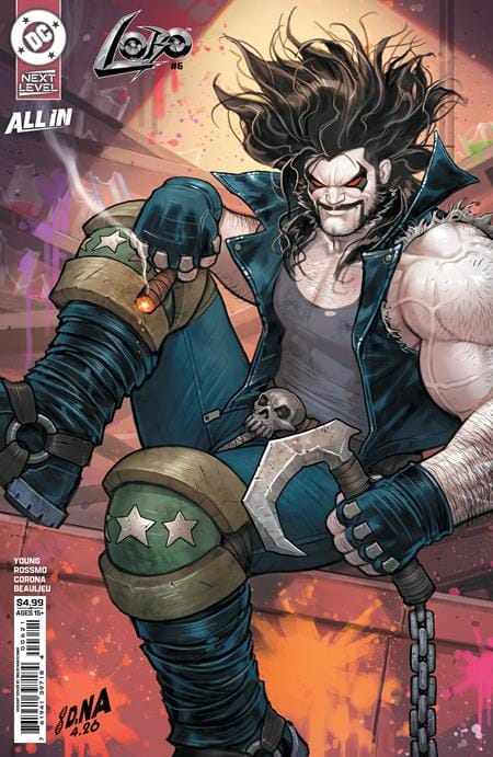 DC Comics NEW THIS WEEK LOBO #6 CVR B DAVID NAKAYAMA CARD STOCK VAR (VF/NM)