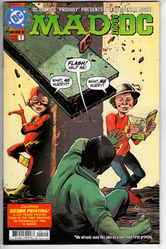 dc Comics NEW THIS WEEK MAD ABOUT DC #1 (ONE SHOT) Second Printing Cvr A (VF/NM)