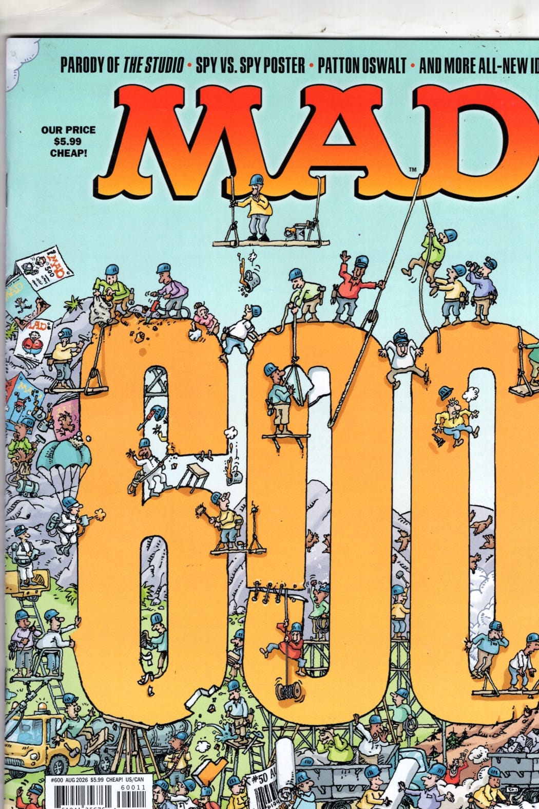 DC Comics NEW THIS WEEK MAD MAGAZINE #50 (#600) (VF/NM)