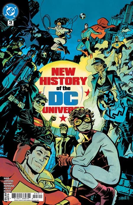 DC Comics NEW THIS WEEK NEW HISTORY OF THE DC UNIVERSE #3 (OF 4) CVR A CHRIS SAMNEE