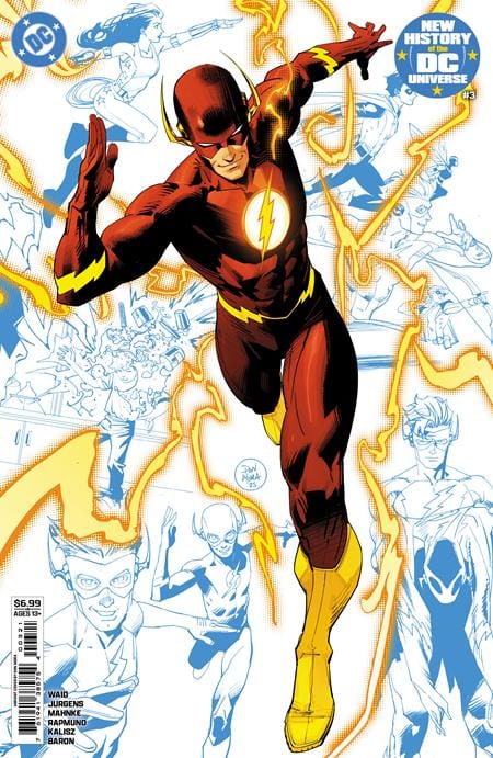 DC Comics NEW THIS WEEK NEW HISTORY OF THE DC UNIVERSE #3 (OF 4) CVR B DAN MORA CARD STOCK VAR