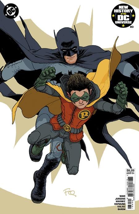 DC Comics NEW THIS WEEK NEW HISTORY OF THE DC UNIVERSE #3 (OF 4) CVR C FRANK QUITELY CARD STOCK VAR