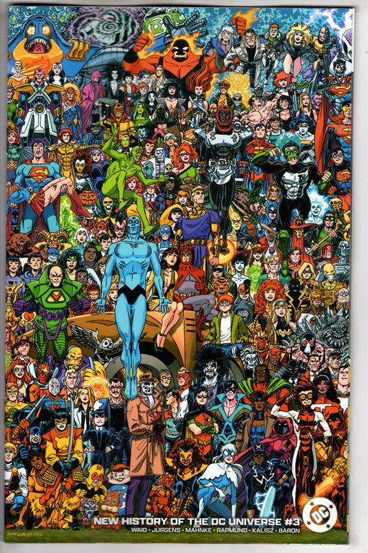 DC Comics NEW THIS WEEK NEW HISTORY OF THE DC UNIVERSE #3 (OF 4) CVR D SCOTT KOBLISH LEGACY WRAPAROUND CARD STOCK VAR