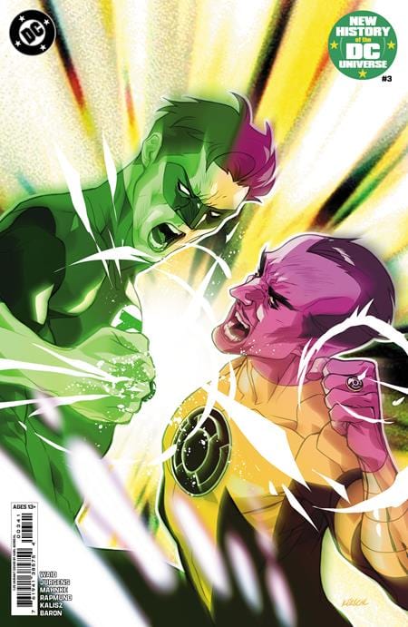 DC Comics NEW THIS WEEK NEW HISTORY OF THE DC UNIVERSE #3 (OF 4) CVR G INC 1:25 KARL KERSCHL CARD STOCK VAR