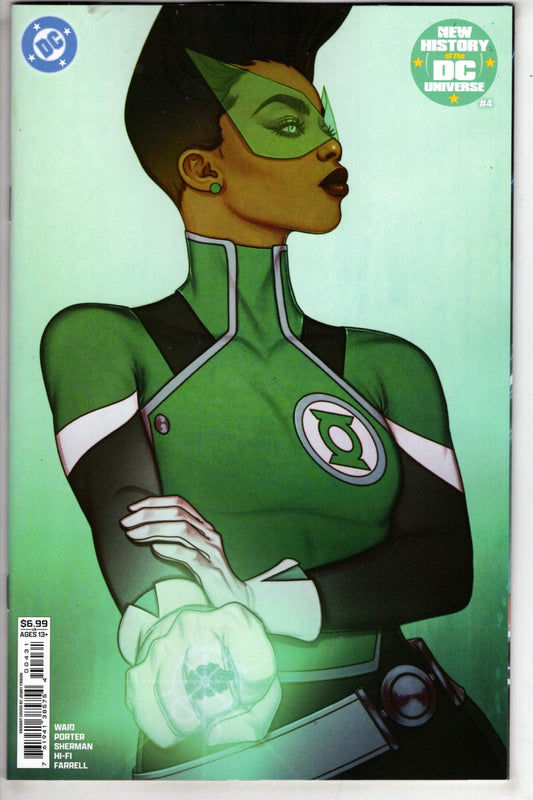 DC Comics NEW THIS WEEK NEW HISTORY OF THE DC UNIVERSE #4 (OF 4) CVR C JENNY FRISON CARD STOCK VAR