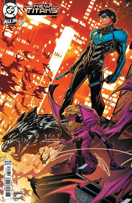 DC Comics NEW THIS WEEK NEW TITANS #36 CVR C JONBOY MEYERS CARD STOCK VAR (VF/NM)