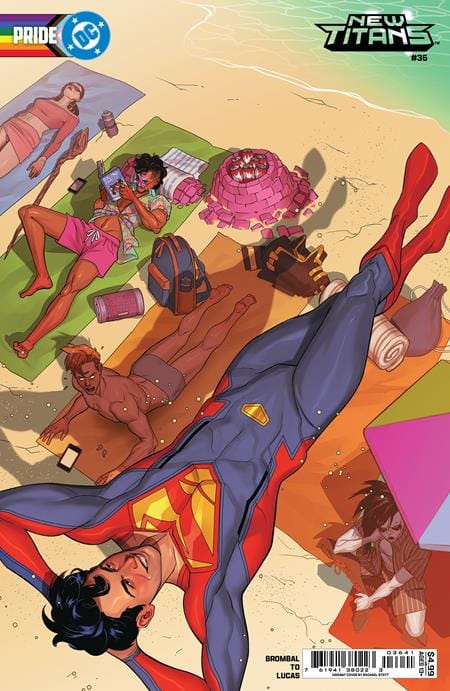 DC Comics NEW THIS WEEK NEW TITANS #36 CVR D RACHAEL STOTT DC PRIDE CARD STOCK VAR (VF/NM)