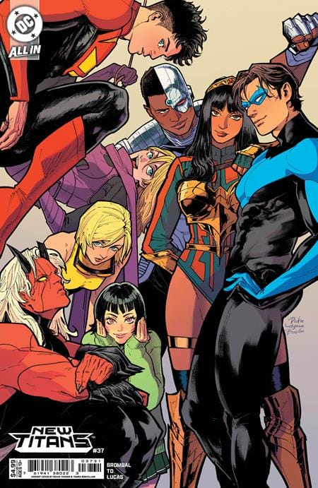 DC Comics NEW THIS WEEK NEW TITANS #37 CVR C RICKIE YAGAWA CARD STOCK VAR (VF/NM)