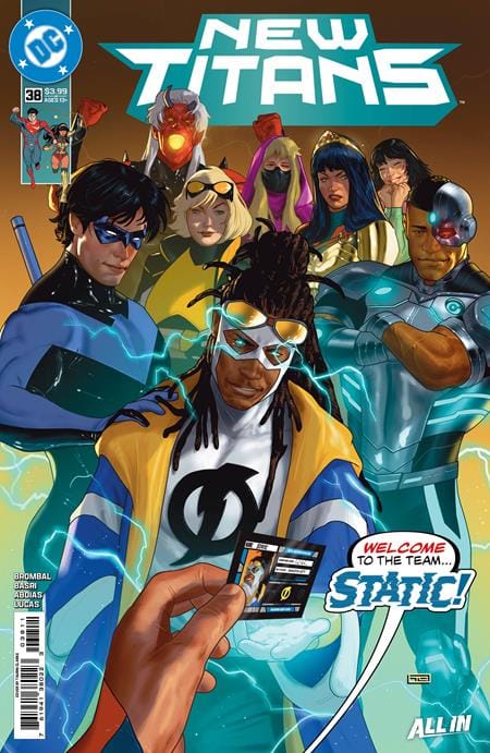 DC Comics NEW THIS WEEK NEW TITANS #38 CVR A TAURIN CLARKE (VF/NM)