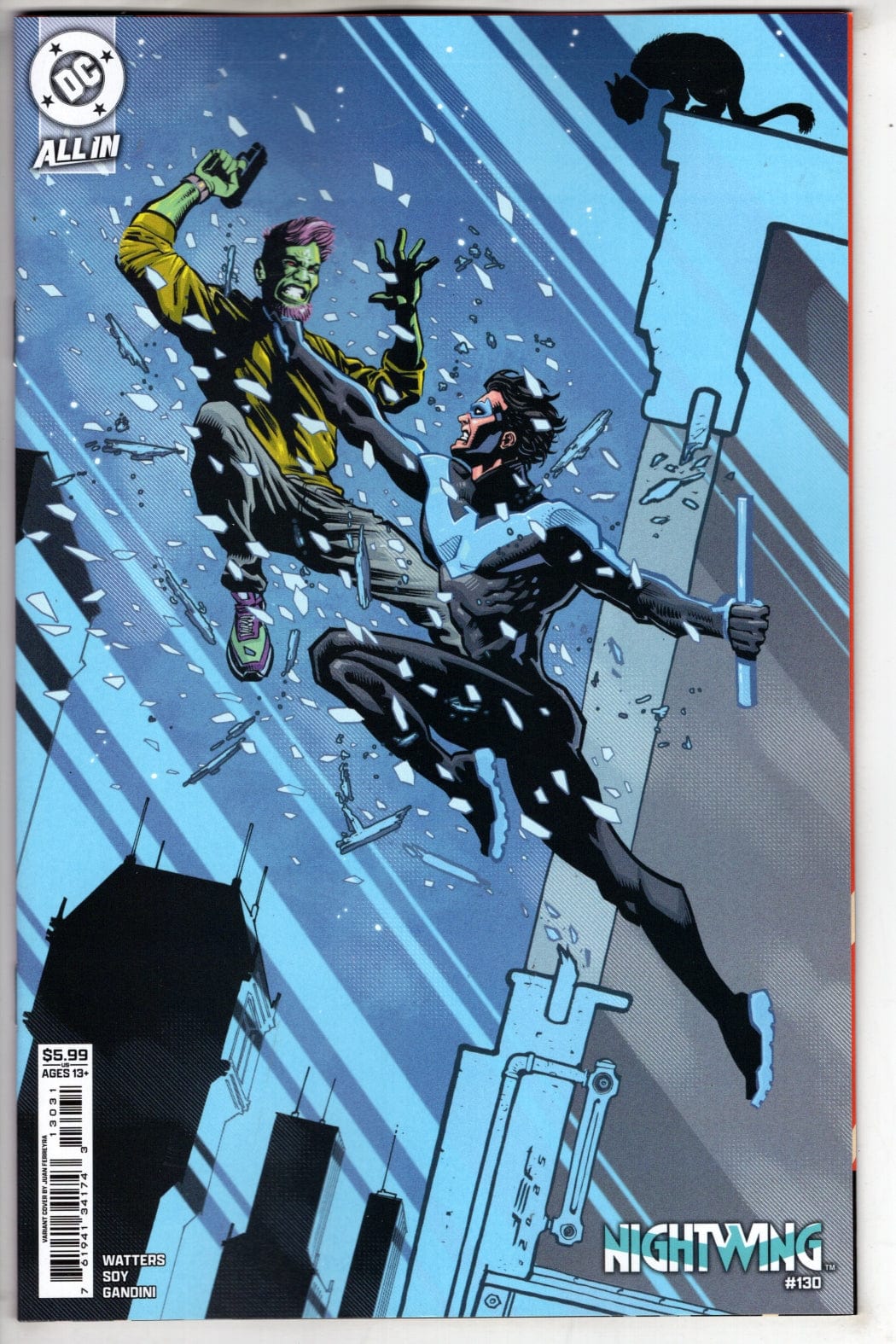 DC Comics NEW THIS WEEK NIGHTWING #130 CVR C JUAN FERREYRA CARD STOCK VAR