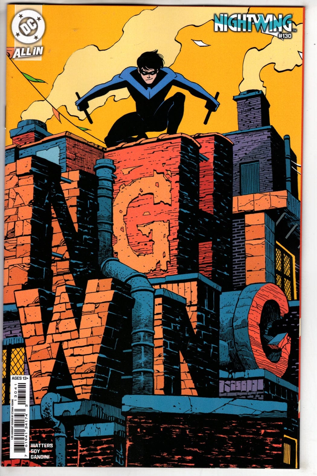 DC Comics NEW THIS WEEK NIGHTWING #130 CVR F INC 1:25 ETHAN YOUNG CARD STOCK VAR