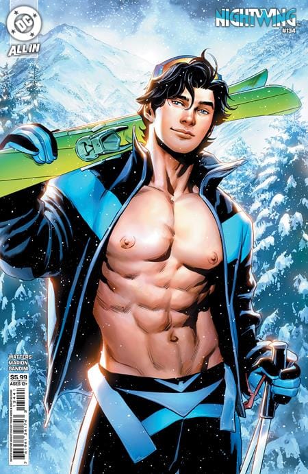 DC Comics NEW THIS WEEK NIGHTWING #134 CVR E TRAVIS MOORE SWEATER WEATHER CARD STOCK VAR (VF/NM)