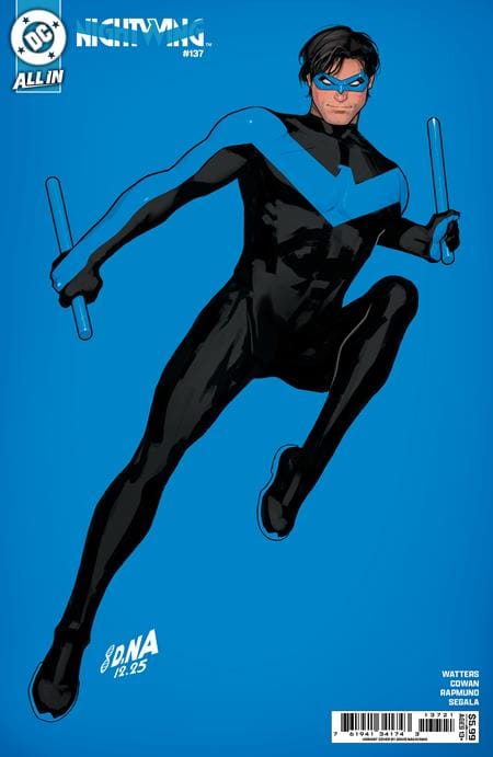 DC Comics NEW THIS WEEK NIGHTWING #137 CVR B DAVID NAKAYAMA CARD STOCK VAR (VF/NM)