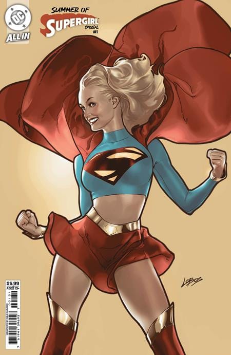 DC Comics NEW THIS WEEK SUMMER OF SUPERGIRL SPECIAL #1 (ONE SHOT) CVR B PABLO VILLALOBOS CARD STOCK VAR (VF/NM)