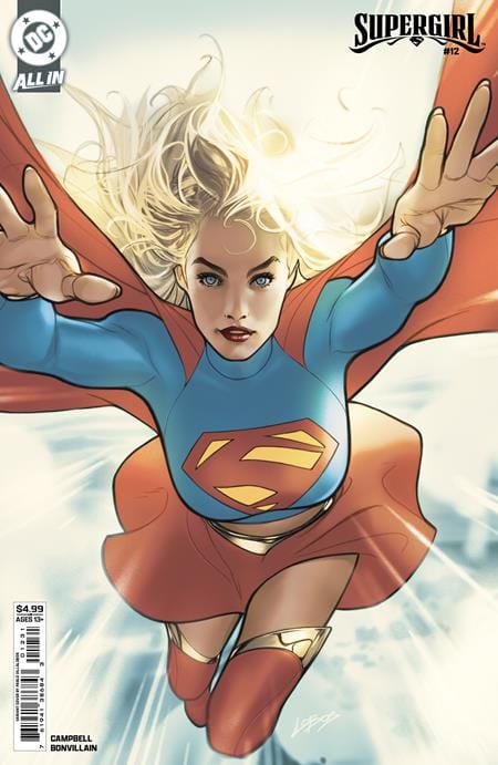 DC Comics NEW THIS WEEK SUPERGIRL #12 CVR C PABLO VILLALOBOS CARD STOCK VAR (THE REIGN OF THE SUPERBOYS) (VF/NM)