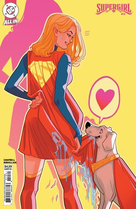 DC Comics NEW THIS WEEK SUPERGIRL #12 CVR F MARGUERITE SAUVAGE APRIL DROOLS CARD STOCK VAR (THE REIGN OF THE SUPERBOYS) (VF/NM)