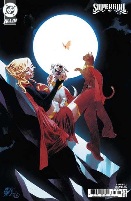 DC Comics NEW THIS WEEK SUPERGIRL #13 CVR B MATTEO SCALERA CARD STOCK VAR (THE REIGN OF THE SUPERBOYS) (VF/NM)