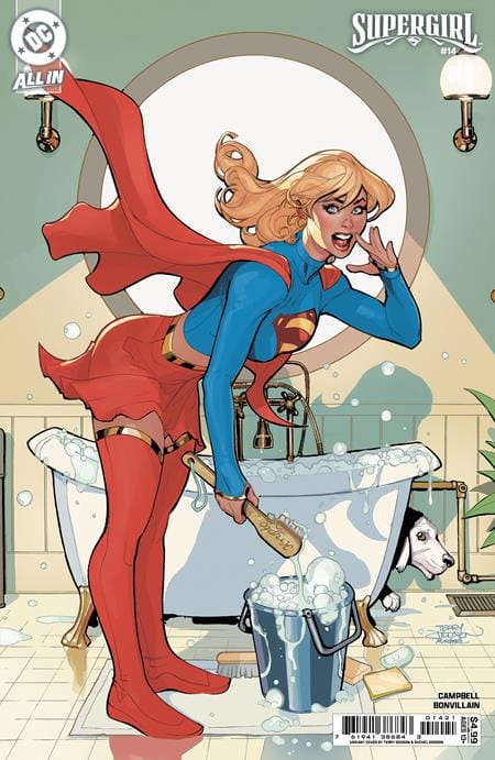 DC Comics NEW THIS WEEK SUPERGIRL #14 CVR B TERRY DODSON CARD STOCK VAR (THE REIGN OF THE SUPERBOYS) (VF/NM)