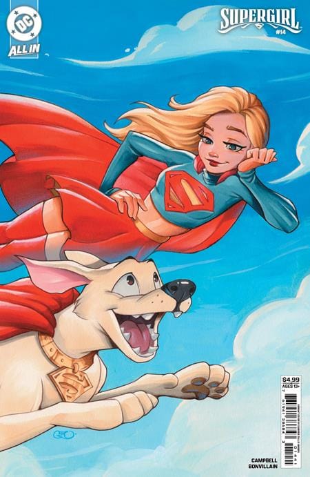 DC Comics NEW THIS WEEK SUPERGIRL #14 CVR D CHRISSIE ZULLO-UMINGA CARD STOCK VAR (THE REIGN OF THE SUPERBOYS) (VF/NM)