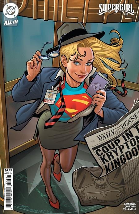 DC Comics NEW THIS WEEK SUPERGIRL #16 CVR D JOE QUINONES CARD STOCK VAR (KINGDOM OF ZOD) (VF/NM)
