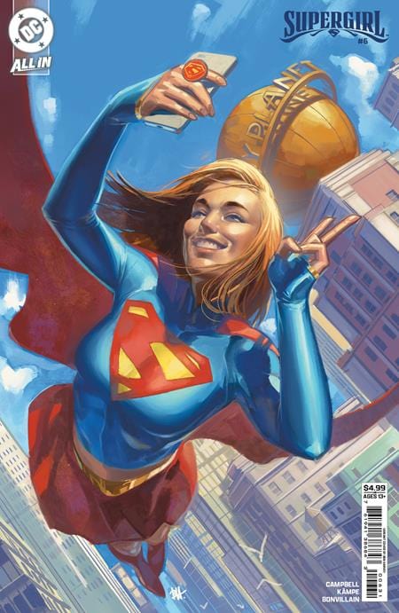 DC Comics NEW THIS WEEK SUPERGIRL #6 CVR C BEN HARVEY CARD STOCK VAR