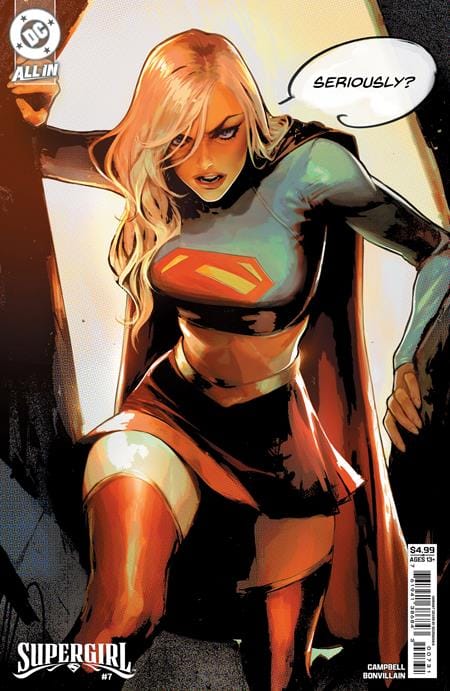 DC Comics NEW THIS WEEK SUPERGIRL #7 CVR B SOZOMAIKA CARD STOCK VAR [VF/NM]