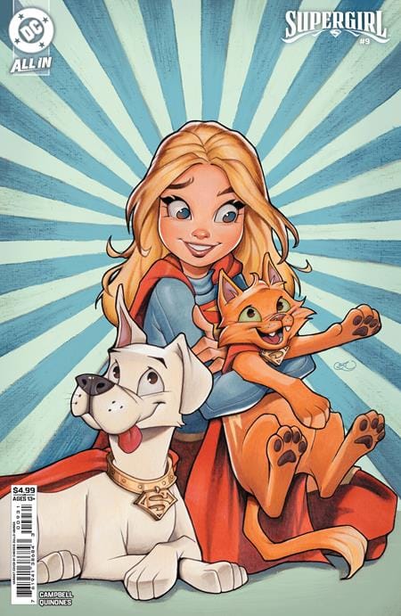 DC Comics NEW THIS WEEK SUPERGIRL #9 CVR B CHRISSIE ZULLO-UMINGA CARD STOCK VAR (VF/NM)